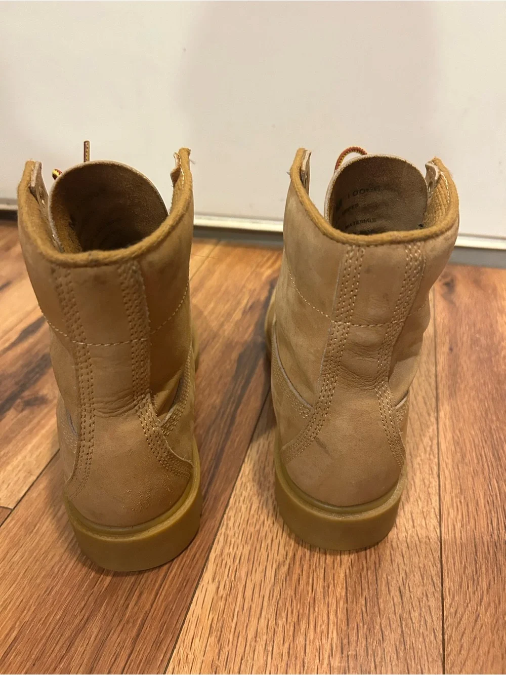 Timberland 10066 6-Inch Basic Waterproof Boots Wheat Nubuck Men’s Size 7